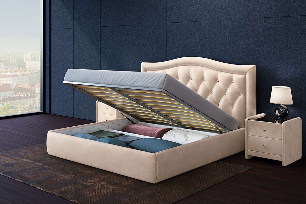 Кровать венеция люкс с подъемным механизмом