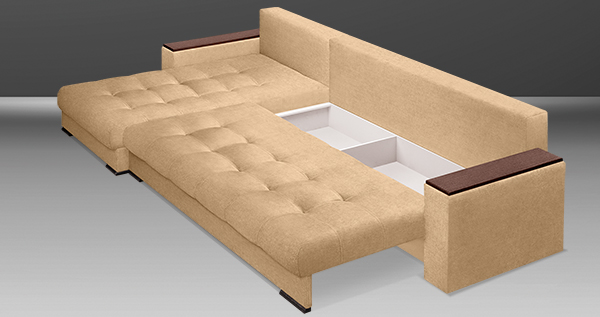 Диван-кровать угловой Николетти  Люкс