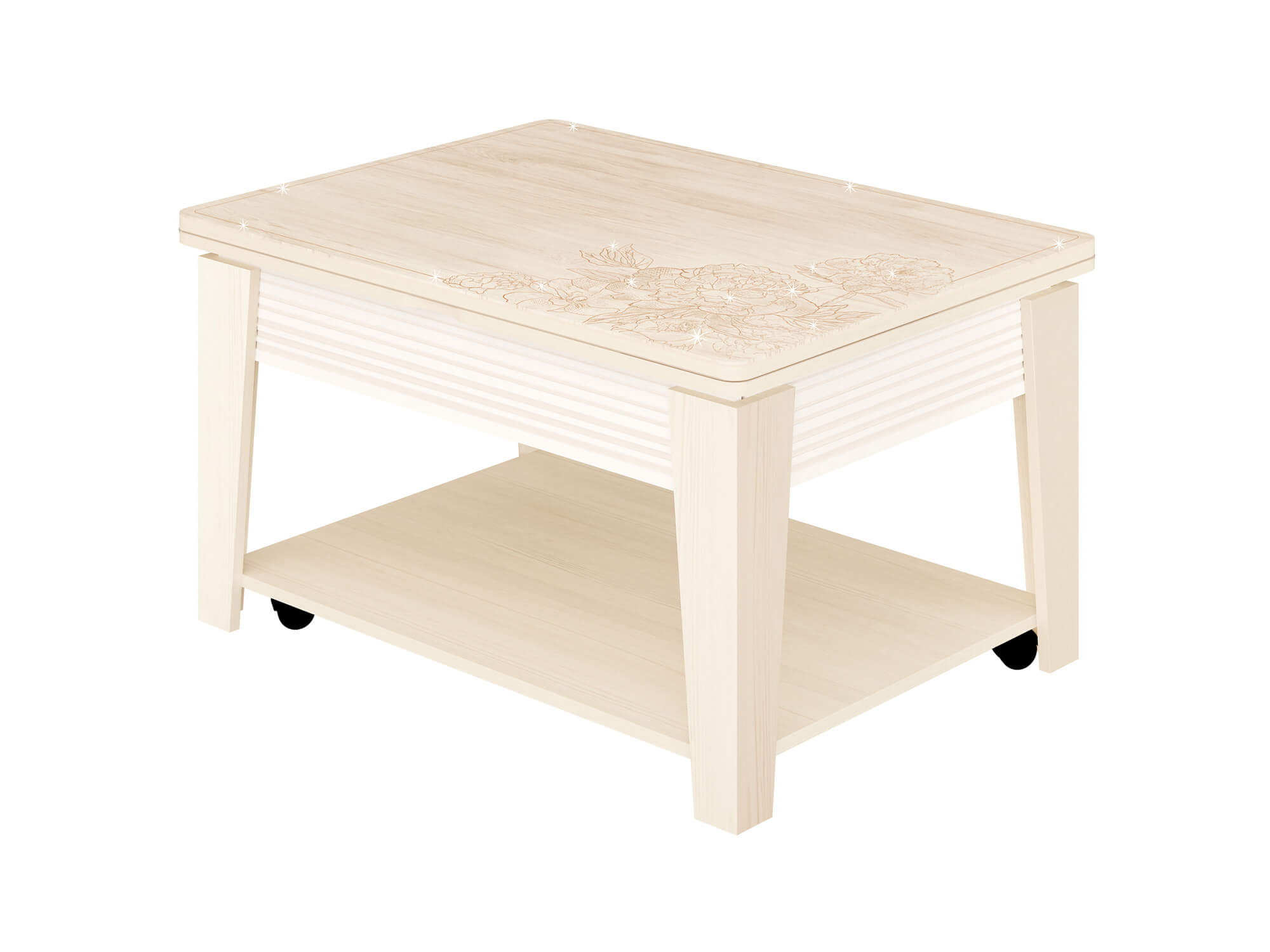 Журнальный стол-трансформер Агат 32.10 Астрид-Ваниль Журнальный стол-трансформер Агат 32.10 Астрид-Ваниль