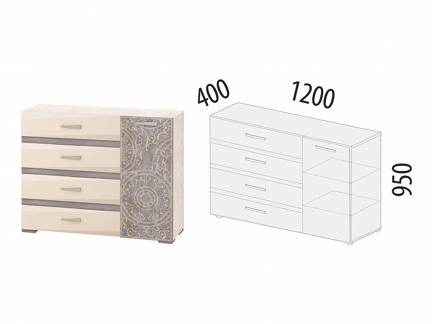 Тумба-комод Фреска 66.33 Тумба-комод Фреска 66.33