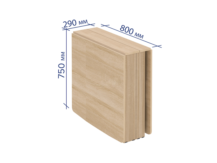 Стол-книжка Колибри 12.2 Сонома