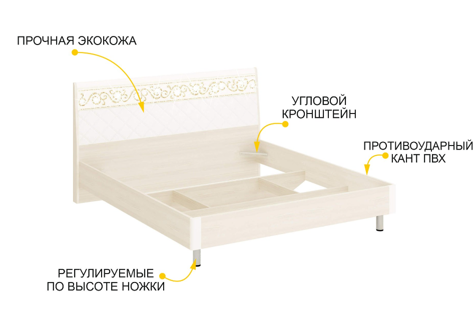 Кровать 93.32 Тиффани