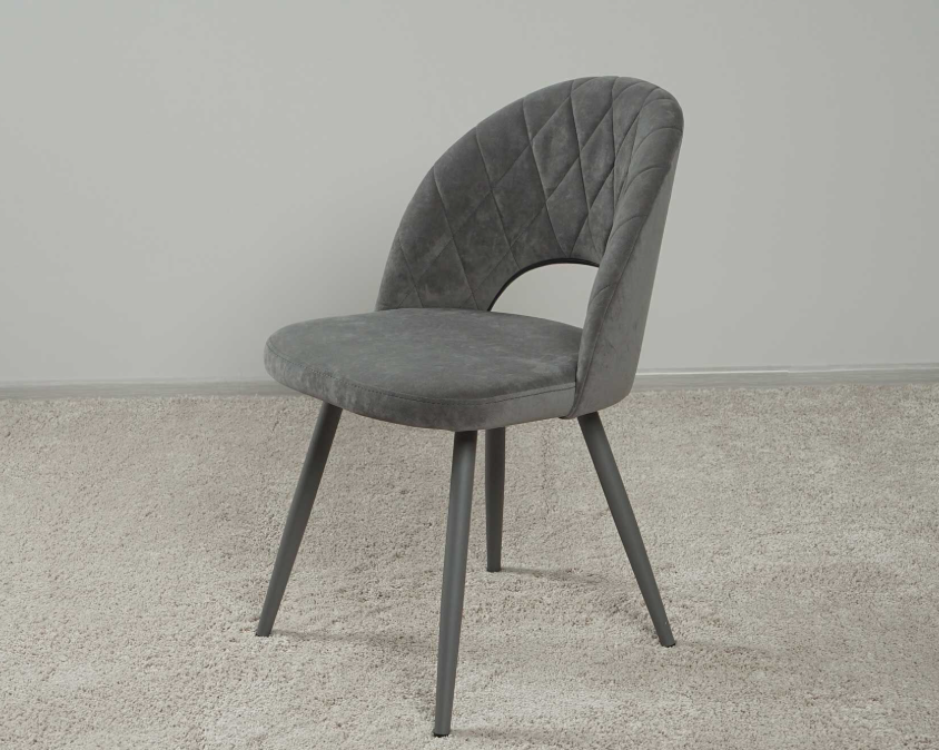 Стул Велюр Статус Десерт серый