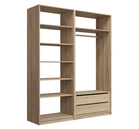 Прямая гардеробная система Локер