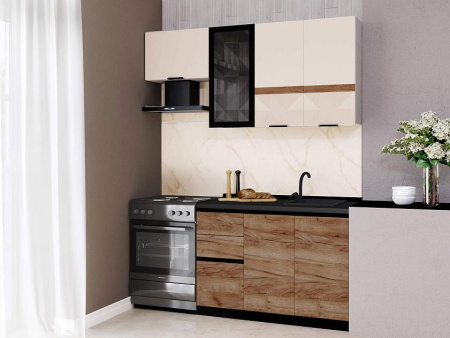 Кухонный гарнитур Дакота 21 (ширина 180 см)  Кухонный гарнитур Дакота 21 (ширина 180 см)