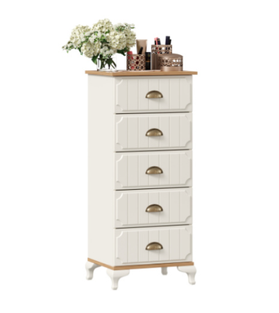 Вилладжио Тумба высокая с 5 ящиками 