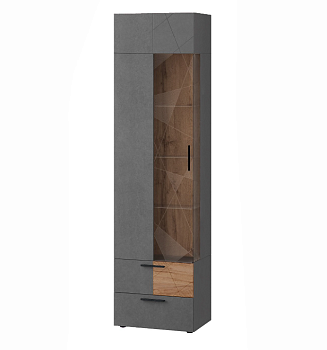 Шкаф-витрина (лев/прав) Джерси 602.06