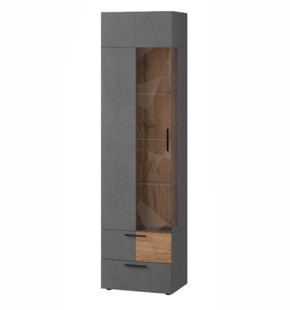 Шкаф-витрина (лев/прав) Джерси 602.06