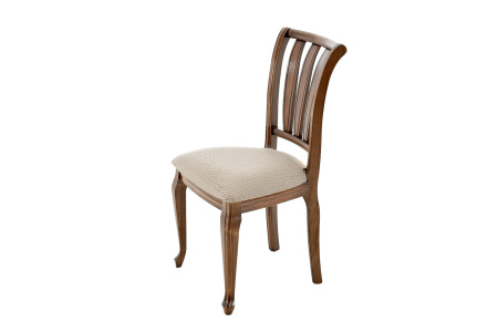 Классический стул из массива Кабриоль ЖС с жёсткой спинкой 