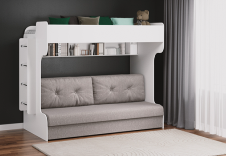 Кровать двухъярусная с диваном «Аризона»