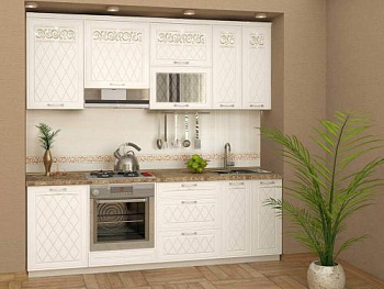  Кухонный гарнитур Тиффани 8 (ширина 230 см)