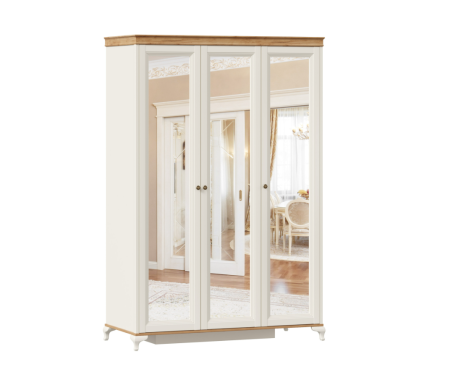 Вилладжио Шкаф трехстворчатый с зеркалами 1410