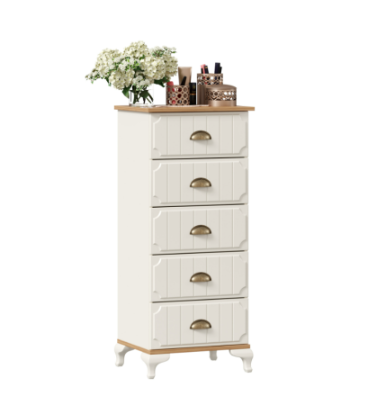 Вилладжио Тумба высокая с 5 ящиками