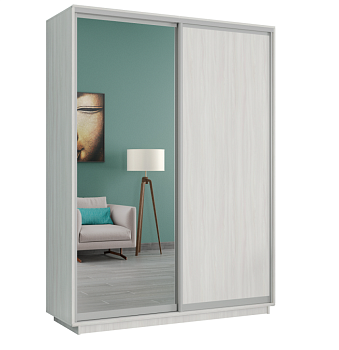 Широкий Экспресс 2-х дверный (Зеркало, ЛДСП) Широкий Экспресс 2-х дверный (Зеркало, ЛДСП)