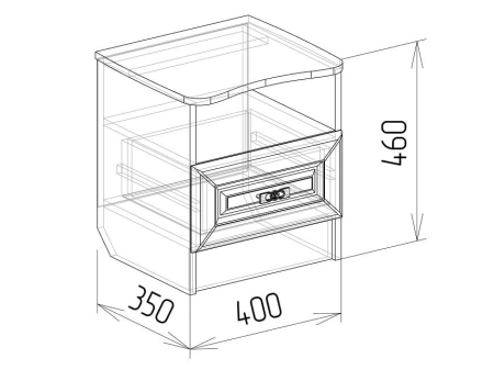 ФЛОРЕНЦИЯ Тумба №2 