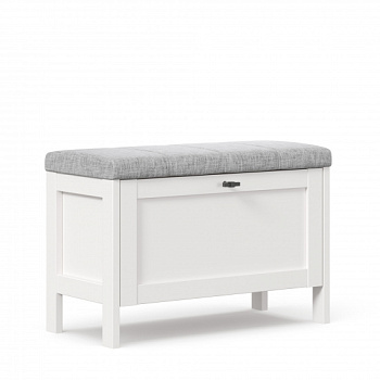 Бланко Тумба с пуфом (Белый) Бланко Тумба с пуфом (Белый)