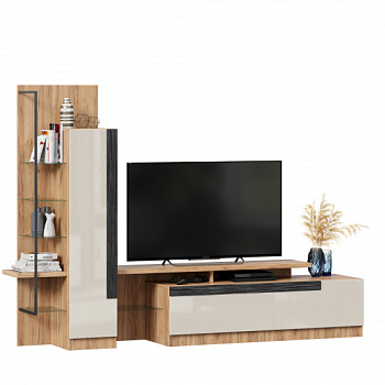 Кёльн Тумба под ТВ (Дуб Золотой/Кашмир) Кёльн Тумба под ТВ (Дуб Золотой/Кашмир)