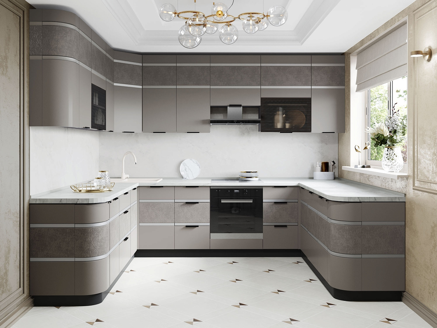 Современная кухня в 2026 году — это практичность, продуманная функциональность и визуальная легкость.