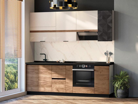  Кухонный гарнитур Дакота 12 (ширина 240 см)