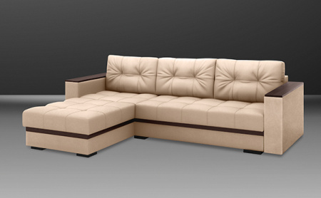 Диван-кровать угловой Серджио без приставки