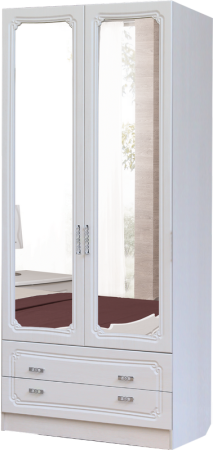 Шкаф 2х с ящиками (Тиффани)