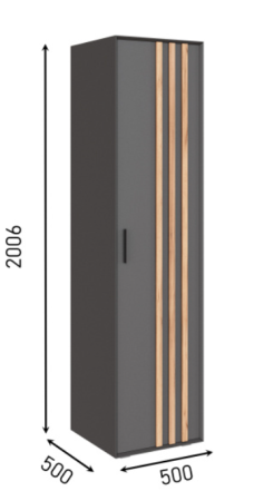 Неаполь Шкаф одностворчатый 500