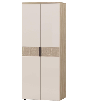 Шкаф для одежды с полками и штангой 900.43