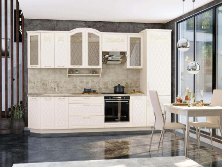  Кухонный гарнитур Тиффани 28 (ширина 330 см)