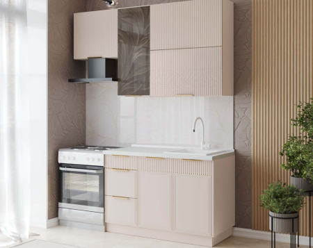 Кухонный гарнитур с витриной Флоренция 107 221