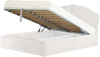 Кровать №2 подьемная 1.6 (с основанием) Тиффани Кровать №2 подьемная 1.6 (с основанием) Тиффани