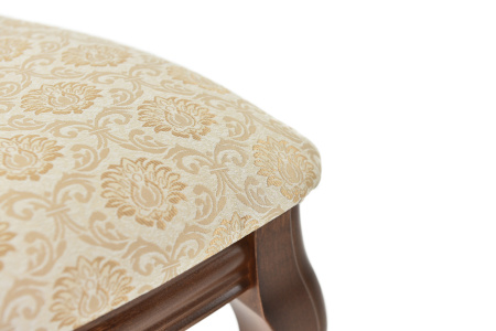 Классический стул из массива Кабриоль МС с мягкой спинкой и сиденьем 