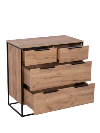 Норд Комод 890 с 4 ящиками (Дуб Золотой)