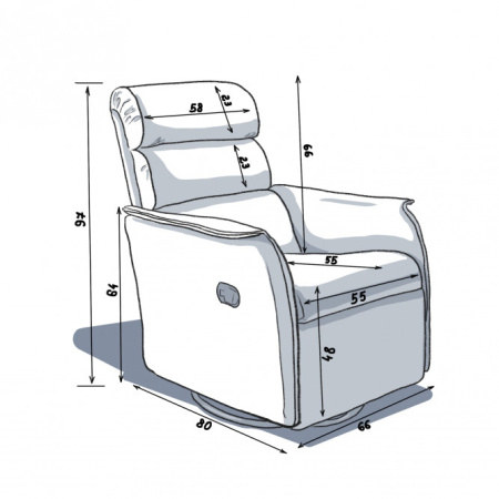 Кресло «Юла» механика