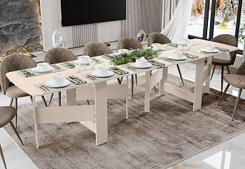 Стол-книжка Колибри 13 (02) Кашемир-Белый песок