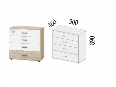 Комод Эверест 500.09