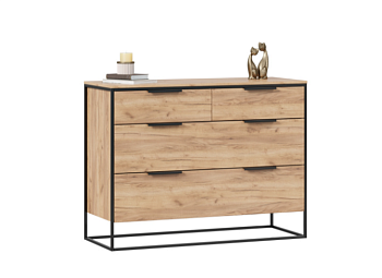 Норд Комод 1190 с 4 ящиками Норд Комод 1190 с 4 ящиками