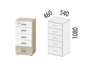 Комод Эверест 500.08