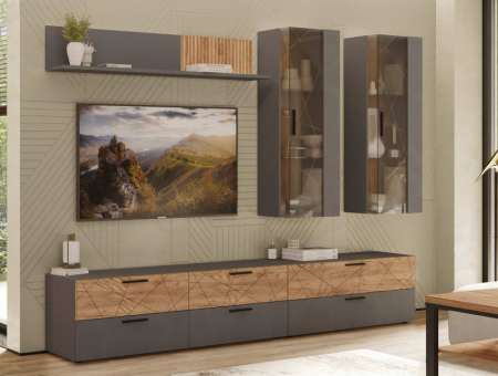 Шкаф-витрина малый (лев/прав) Джерси 602.07