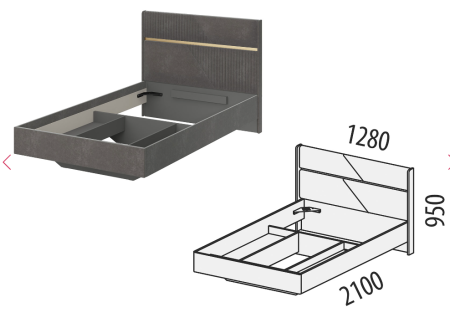 Кровать Монако 902.03