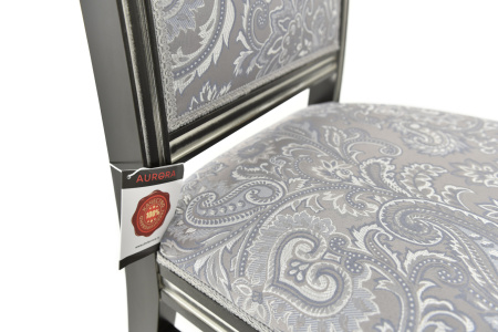 Стул из массива Сибарит-2 с мягкой спинкой и сиденьем 