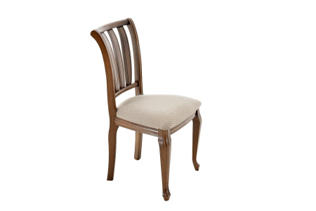 Классический стул из массива Кабриоль ЖС с жёсткой спинкой 
