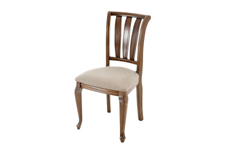 Классический стул из массива Кабриоль ЖС с жёсткой спинкой 