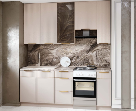 Кухонный гарнитур с витриной Флоренция 107 218