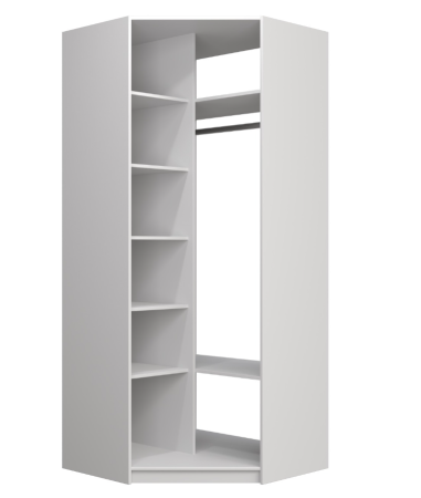 Угловые модули гардеробной Локер