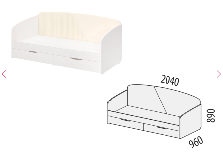 Кровать  903.05