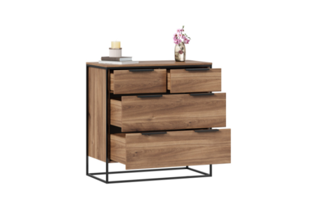 Норд Комод 890 Дуб Кастелло Бренди