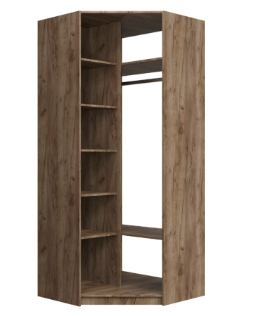 Угловые модули гардеробной Локер