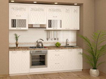  Кухонный гарнитур Тиффани 11 (ширина 240 см)