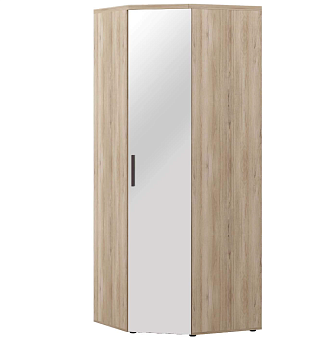 Шкаф угловой с зеркалом  Кашемир 900.09