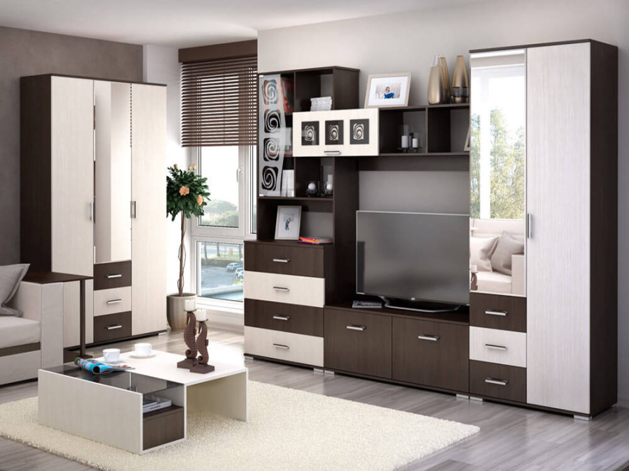 Коллекция Гостиная Рошель (Сурская мебель) Коллекция Гостиная Рошель (Сурская мебель)